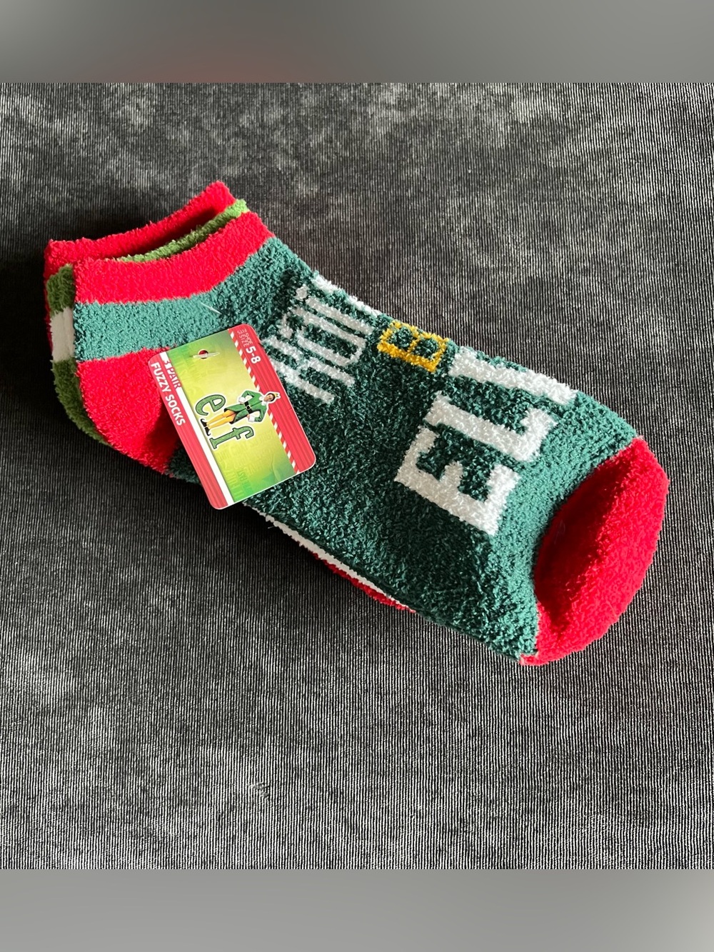 NWT Elf Fuzzy Ankle Socks Women’s Shoe Sizes 5-8